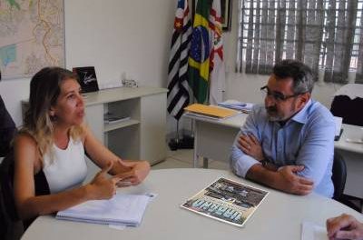 Prefeito de Caieiras com a prefeita regional de Perus buscam soluções conjuntas