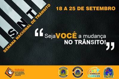 Departamento de Trânsito de Caieiras já deu início à campanha da Semana Nacional do Trânsito
