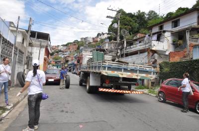 Prefeitura de Mairiporã realiza operação cata-treco