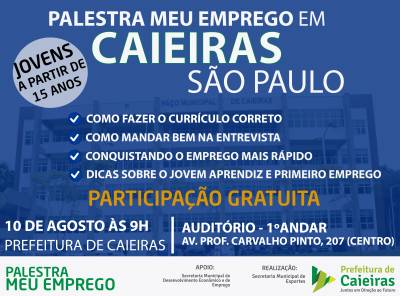 Prefeitura de Caieiras realiza ações voltadas a jovens caieirenses