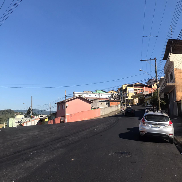 Obras em Caieiras continuam com dezenas de ruas sendo recapeadas no Jardim dos Eucaliptos